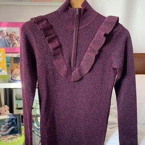Second Female from Anthropologie - Sparkle Sweater Top, Size S